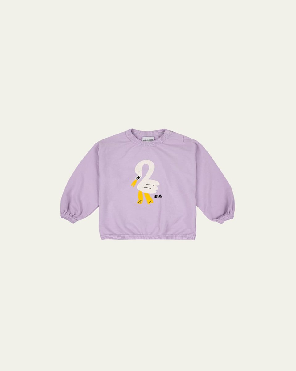 Girl's Pelican Graphic Sweatshirt, Size 6M-